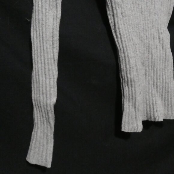 PRIMARK | size 4 | Grey Mock Neck Long Sleeve Knit Sweater - Picture 12 of 15